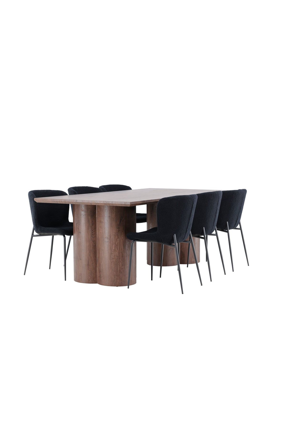 Olivia Matbord med Modesto Stolarna – MDF