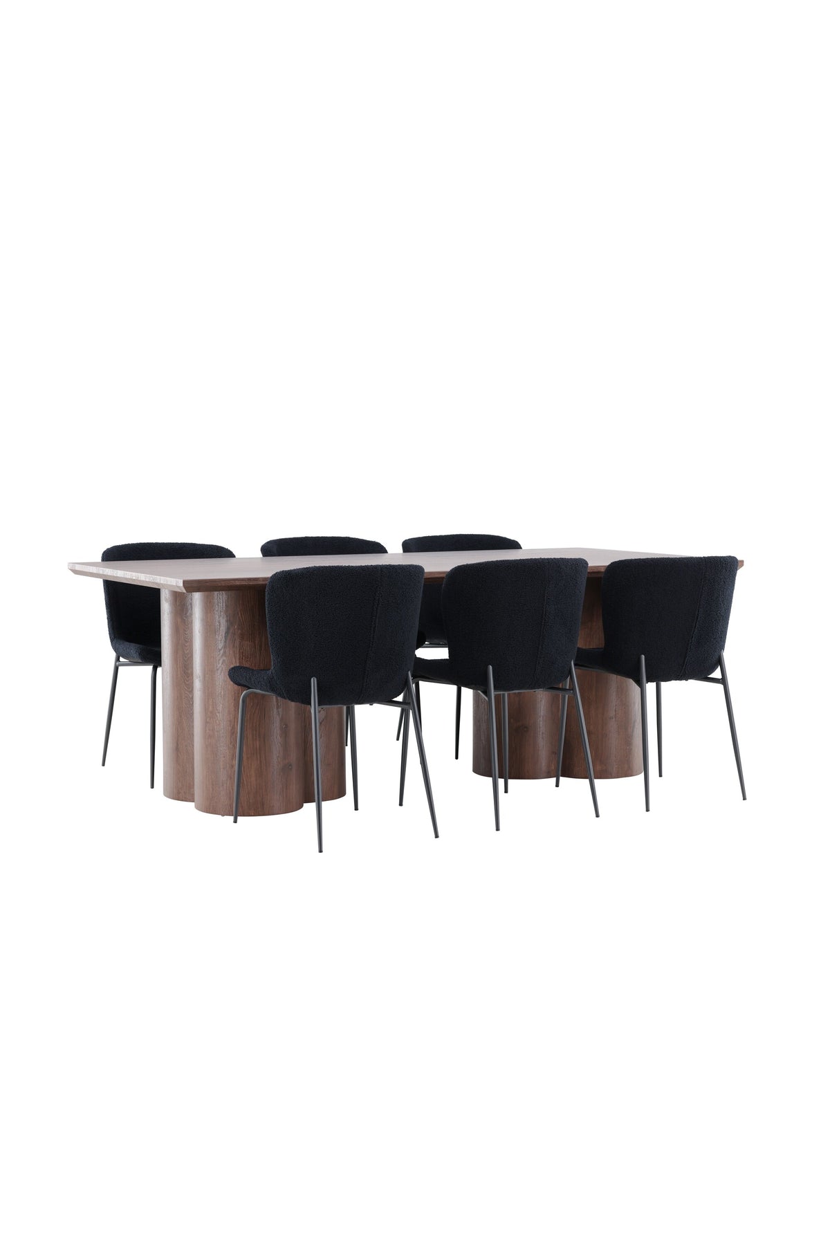 Olivia Matbord med Modesto Stolarna – MDF