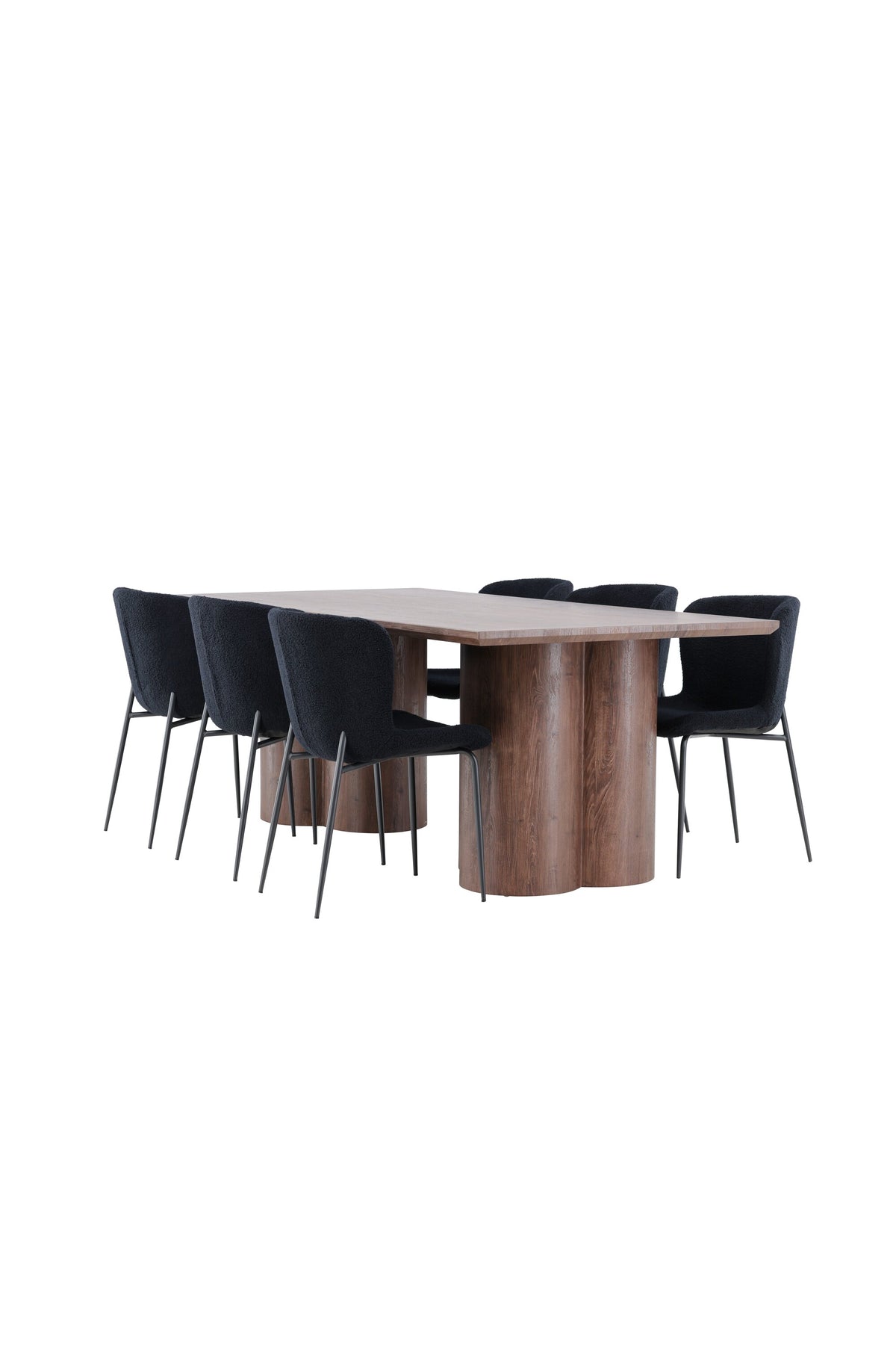 Olivia Matbord med Modesto Stolarna – MDF