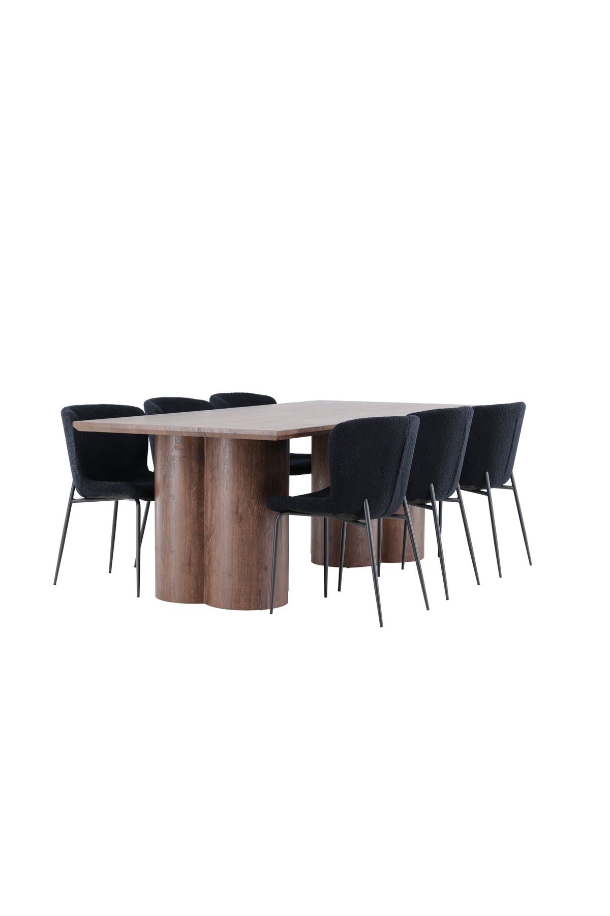 Olivia Matbord med Modesto Stolarna – MDF