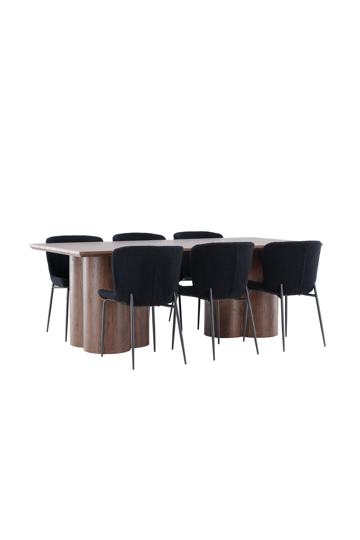 Olivia Matbord med Modesto Stolarna – MDF