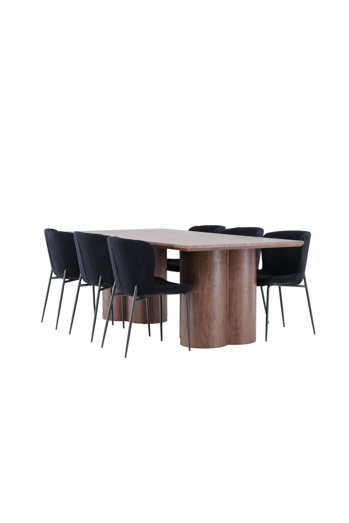 Olivia Matbord med Modesto Stolarna – MDF