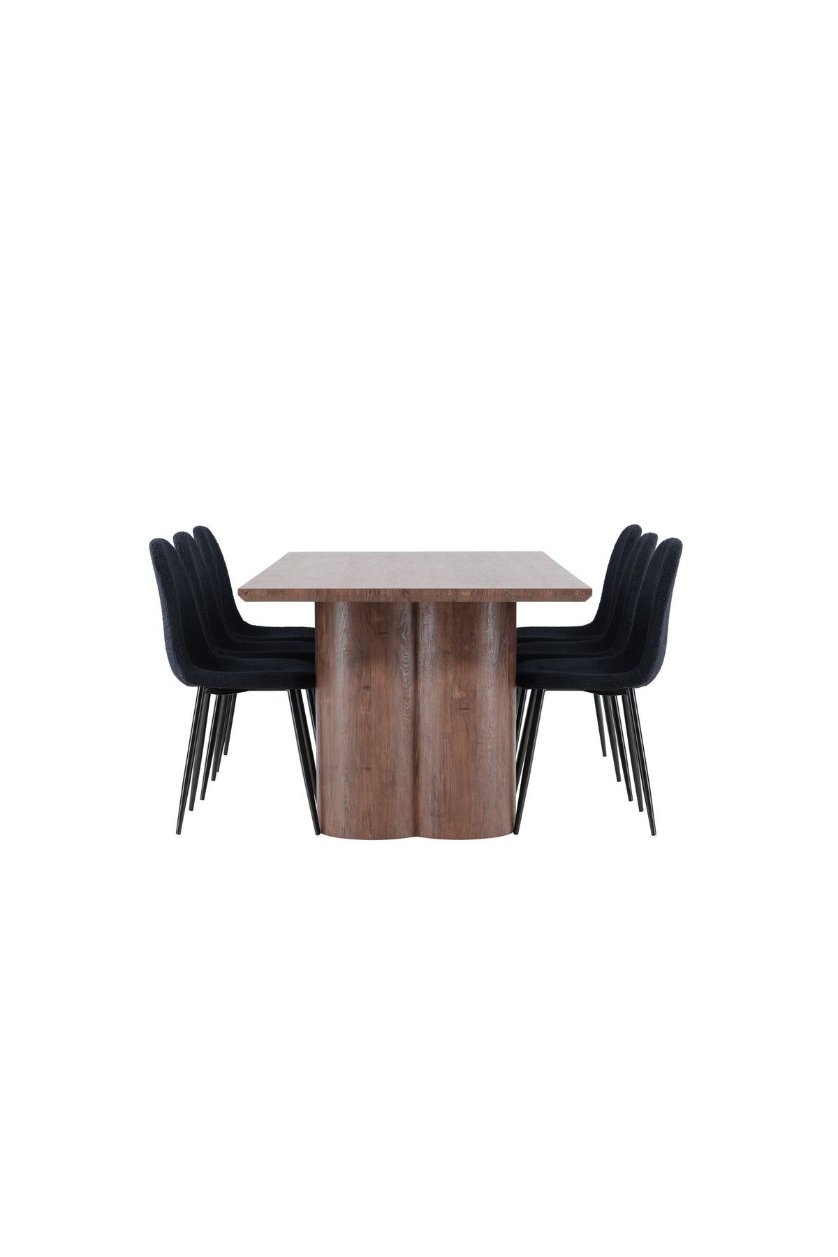 Olivia Matbord med Polar Stolarna – MDF