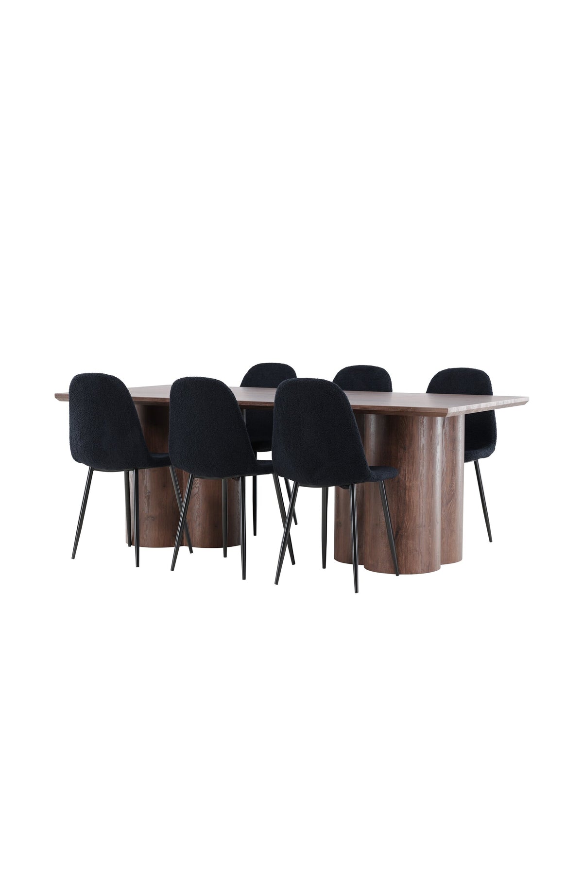 Olivia Matbord med Polar Stolarna – MDF