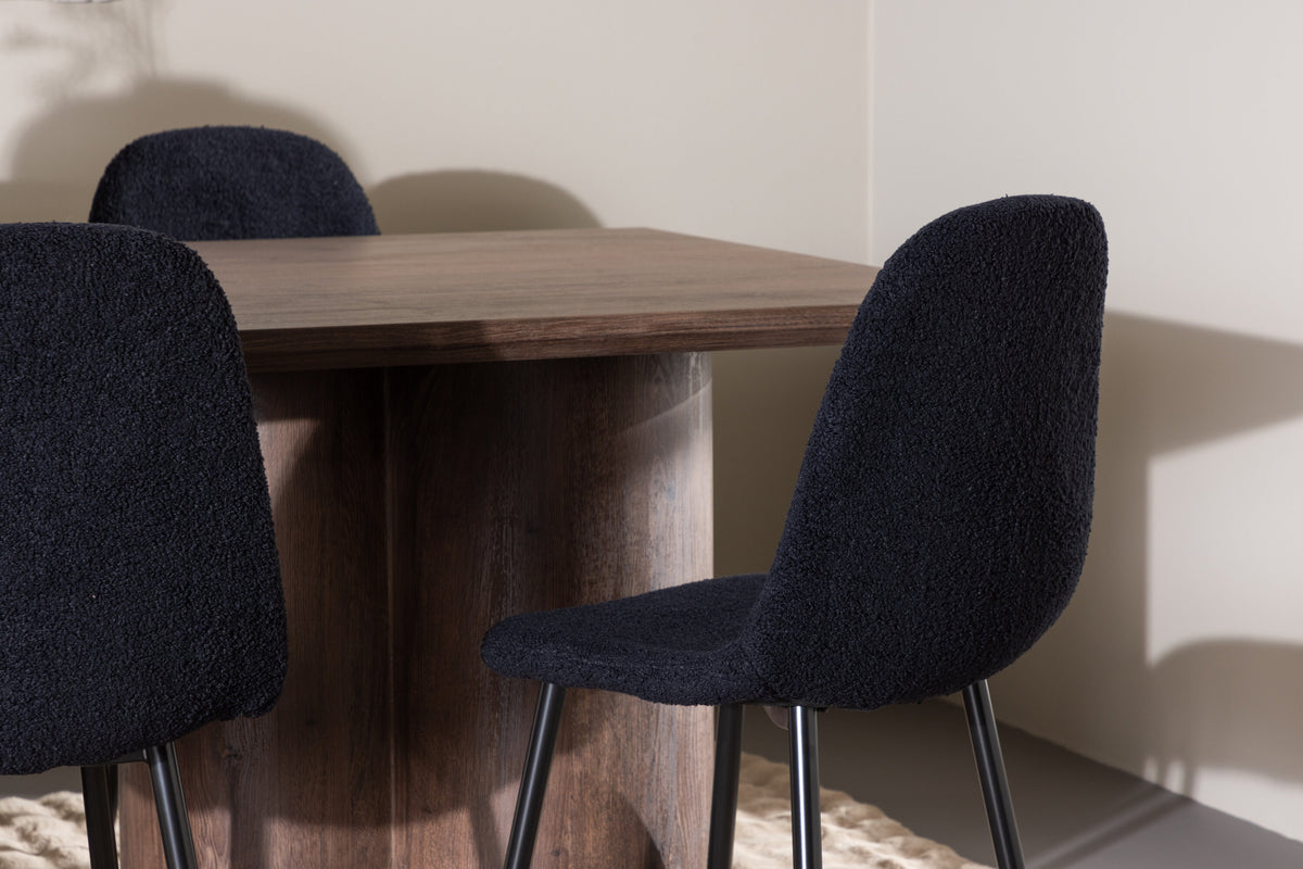 Olivia Matbord med Polar Stolarna – MDF