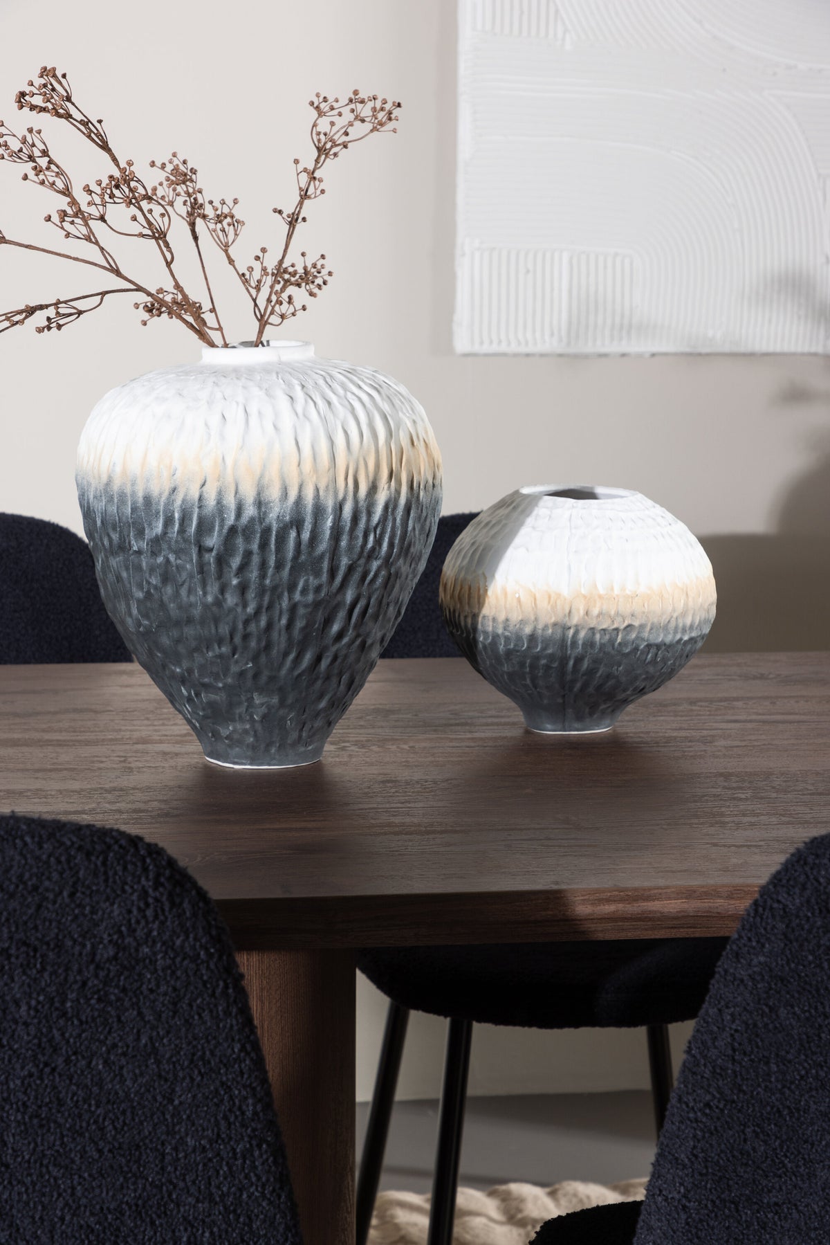 Olivia Matbord med Polar Stolarna – MDF