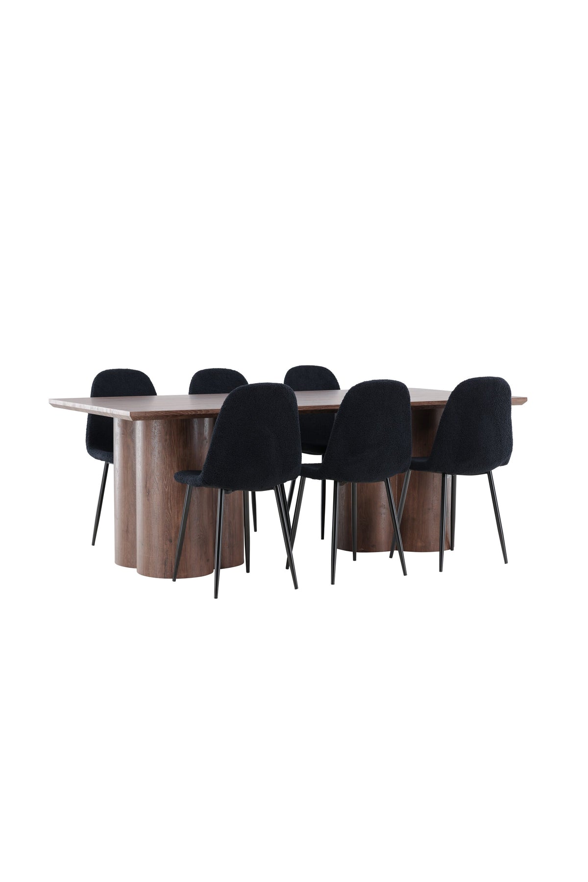 Olivia Matbord med Polar Stolarna – MDF