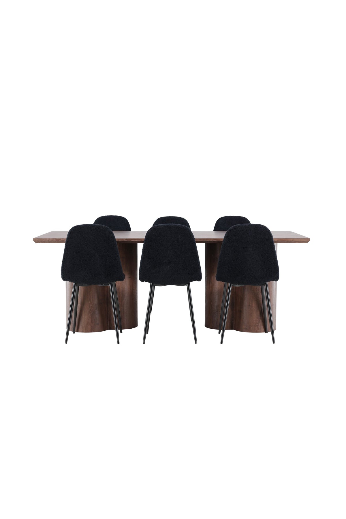 Olivia Matbord med Polar Stolarna – MDF