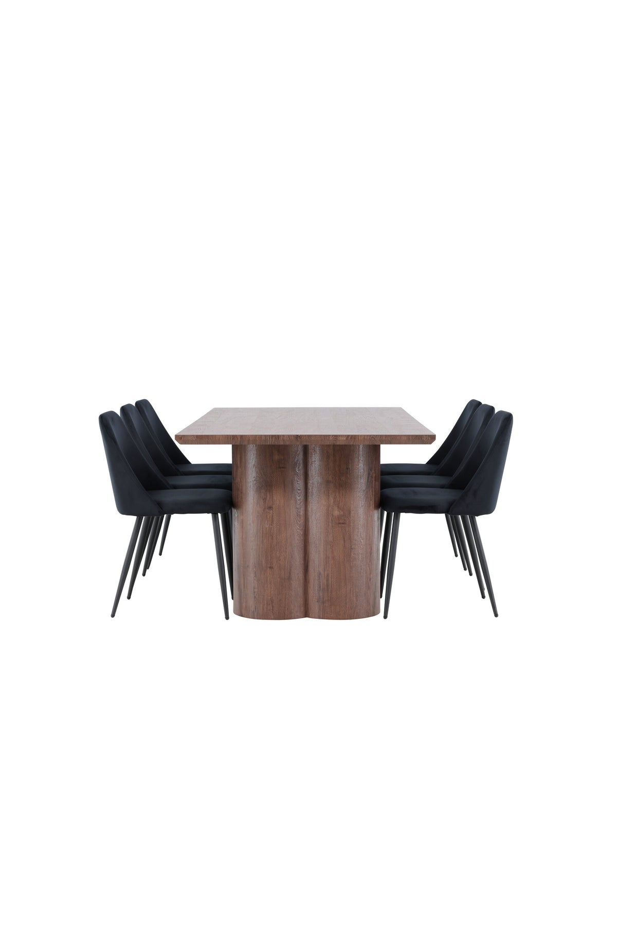 Olivia Matbord med Night Stolarna – MDF