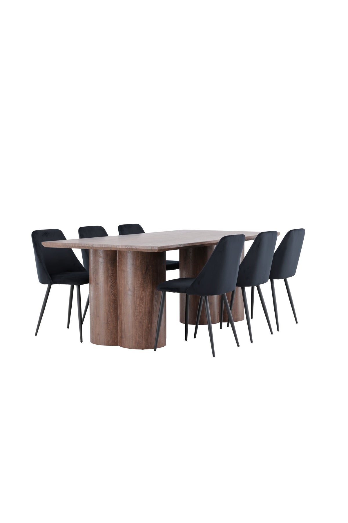 Olivia Matbord med Night Stolarna – MDF