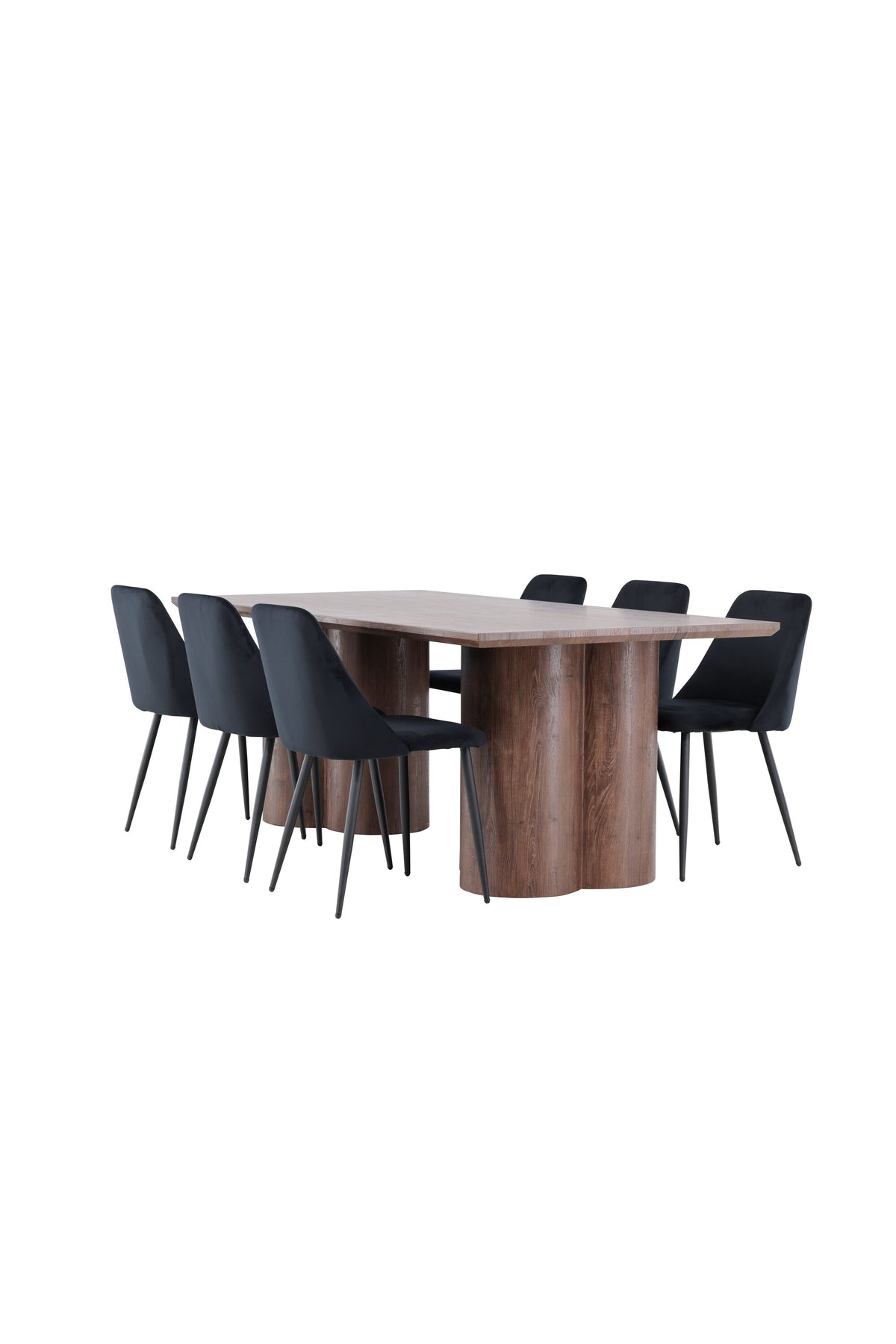 Olivia Matbord med Night Stolarna – MDF