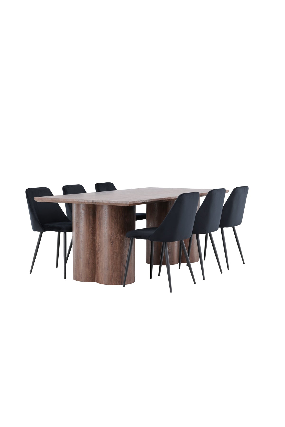 Olivia Matbord med Night Stolarna – MDF