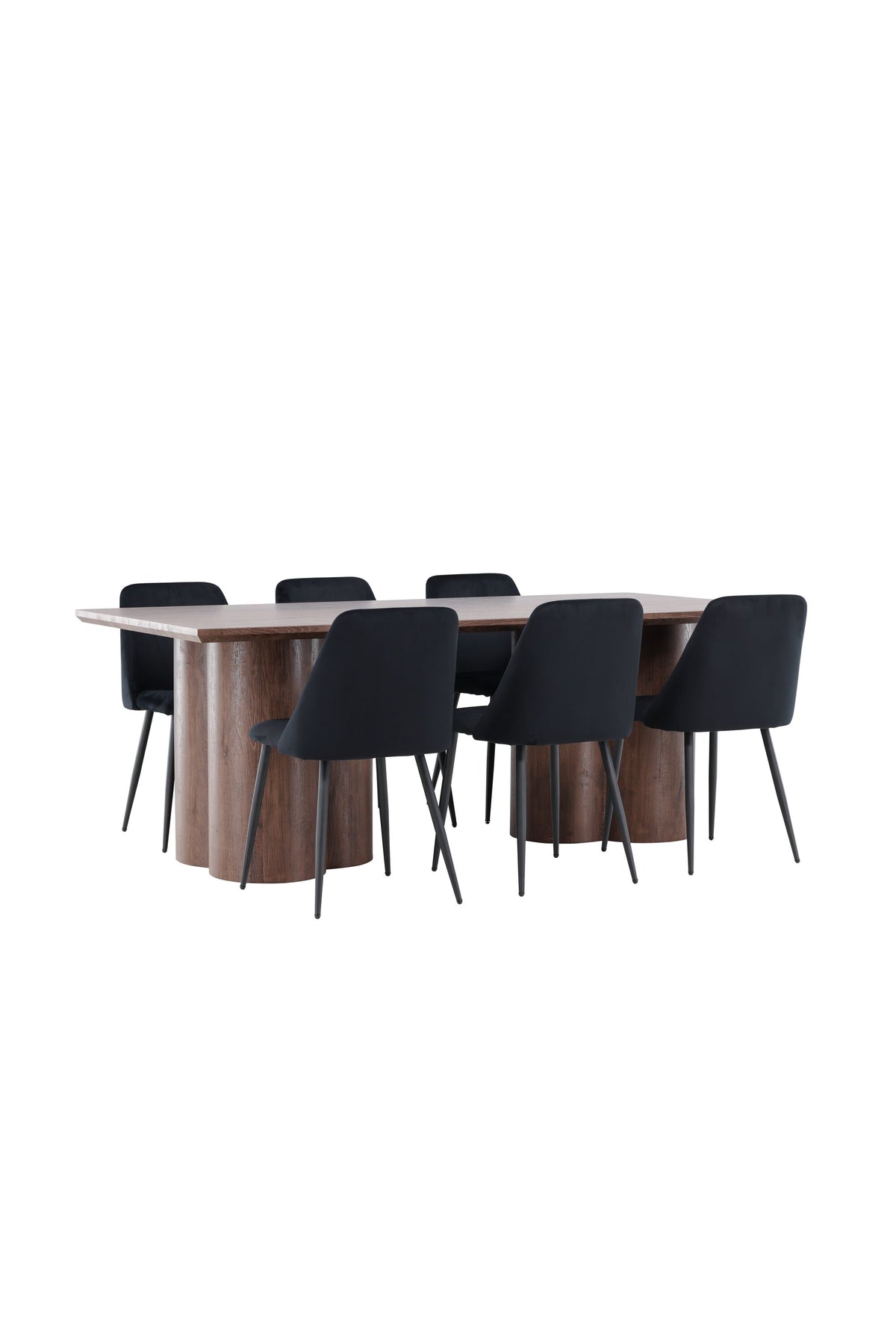 Olivia Matbord med Night Stolarna – MDF