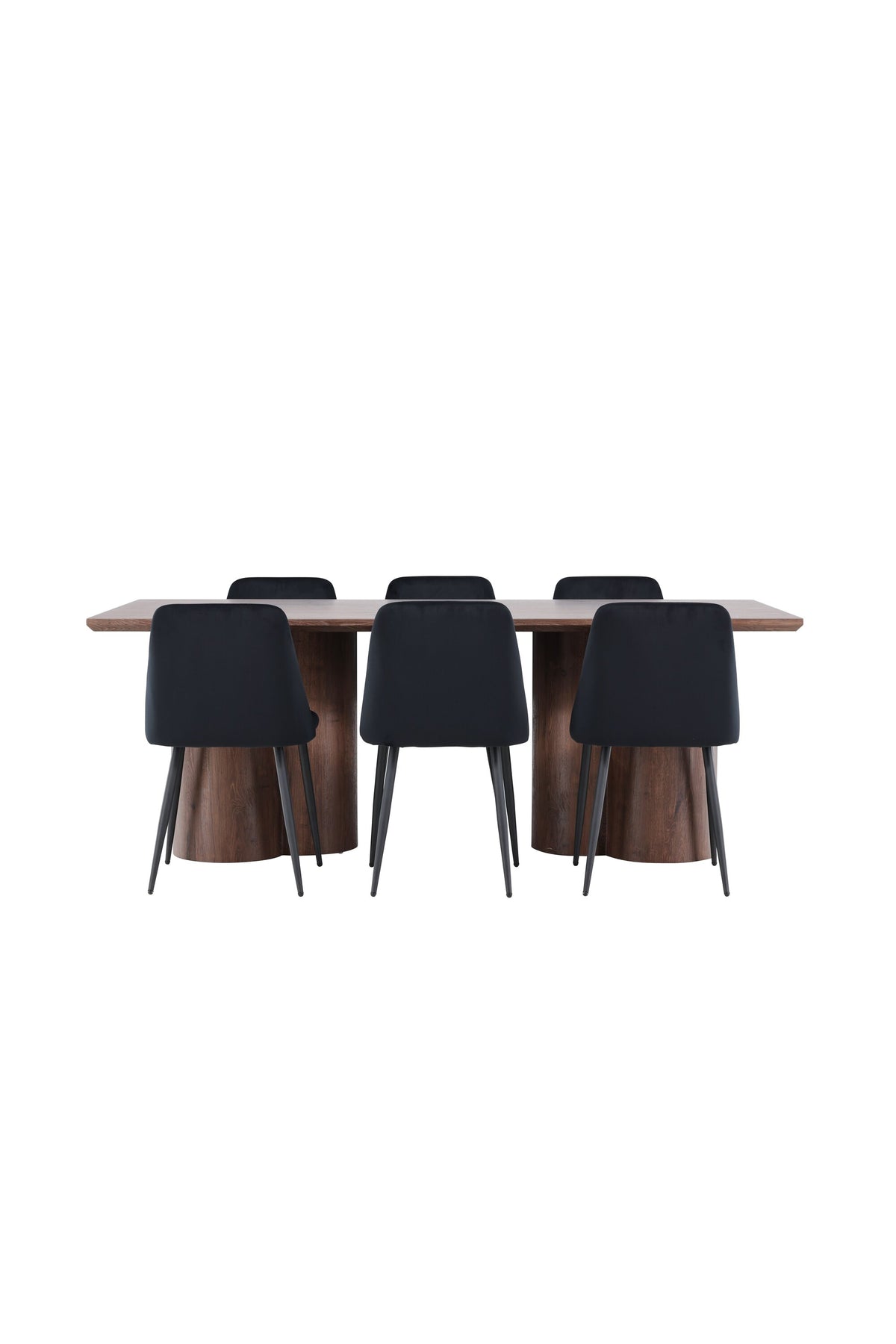 Olivia Matbord med Night Stolarna – MDF