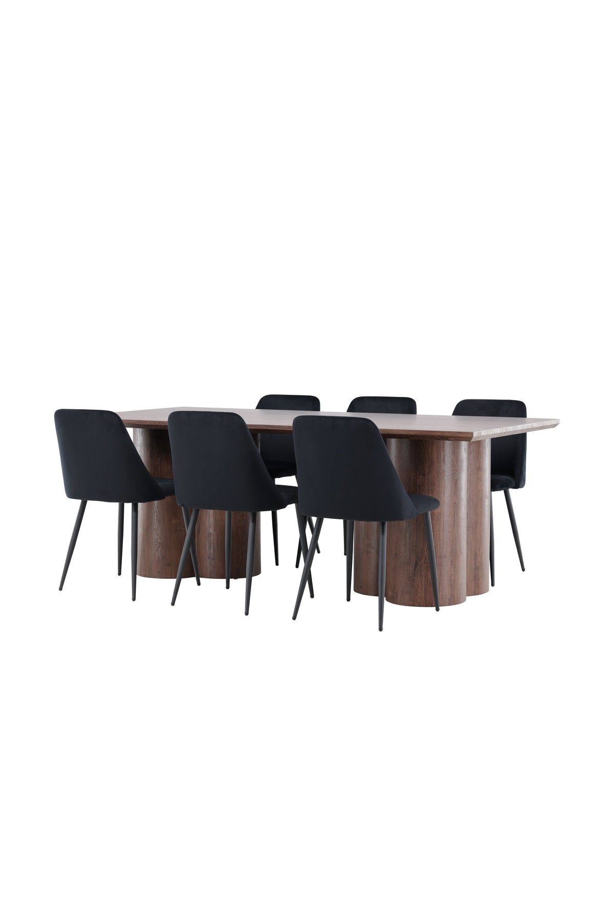 Olivia Matbord med Night Stolarna – MDF