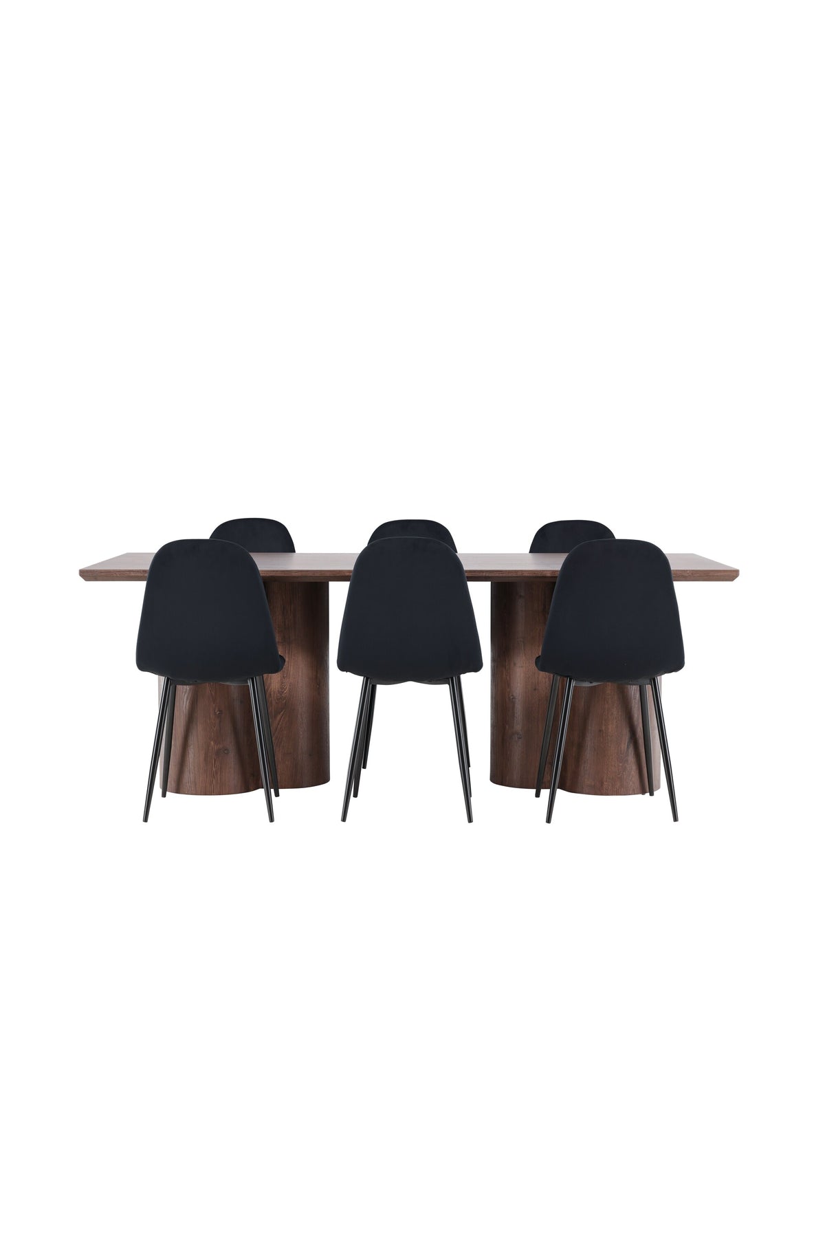 Olivia Matbord med Polar Stolarna – MDF