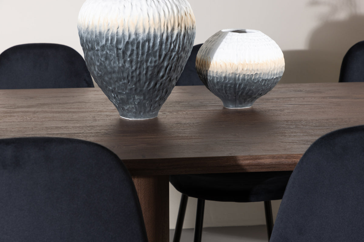 Olivia Matbord med Polar Stolarna – MDF
