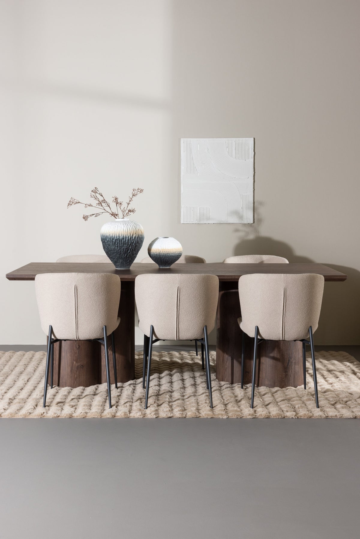 Olivia Matbord med Modesto Stolarna – MDF