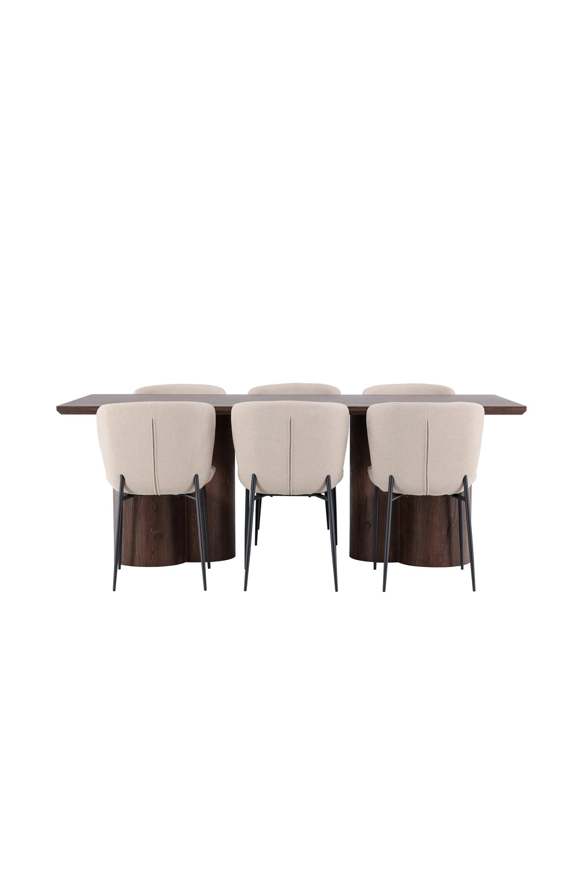 Olivia Matbord med Modesto Stolarna – MDF