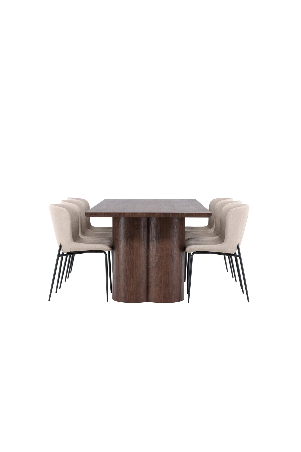 Olivia Matbord med Modesto Stolarna – MDF