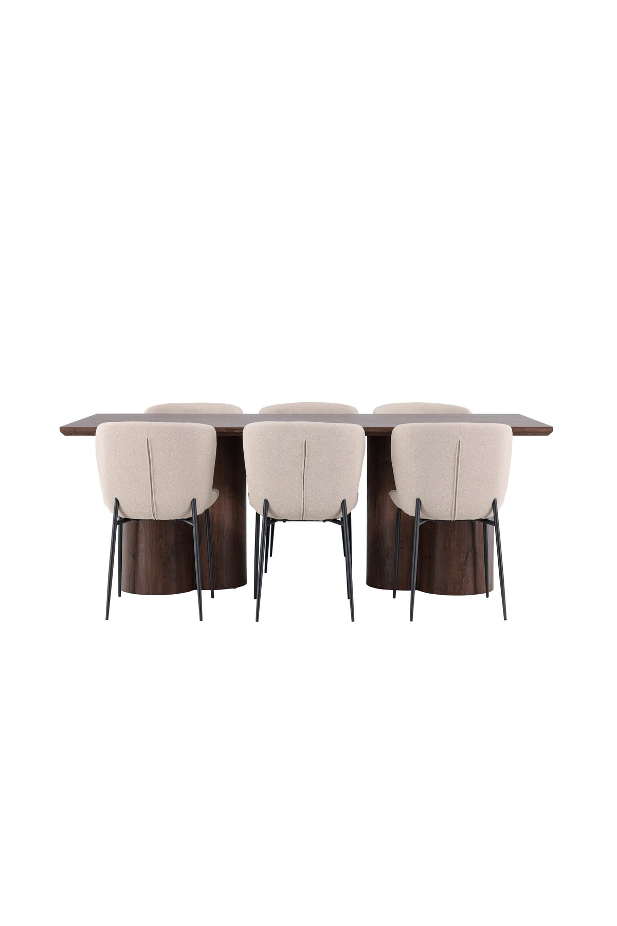 Olivia Matbord med Modesto Stolarna – MDF