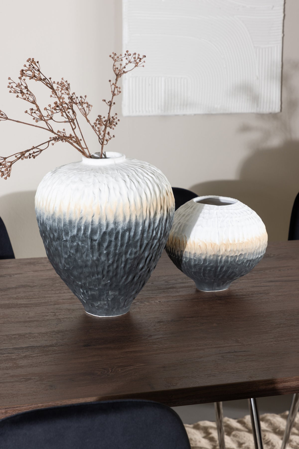 Olivia Matbord med Polar Stolarna – MDF
