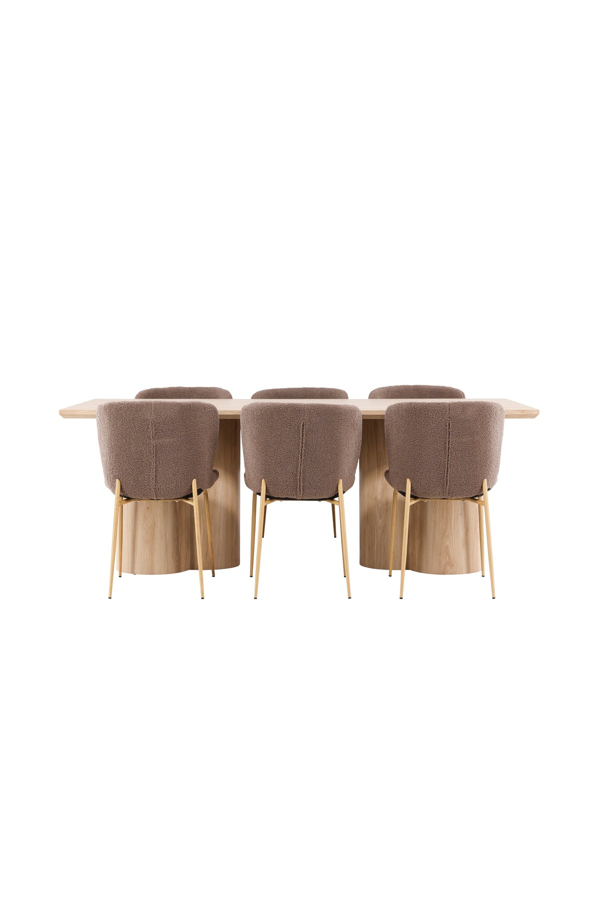 Olivia Matbord med Modesto Stolarna – MDF