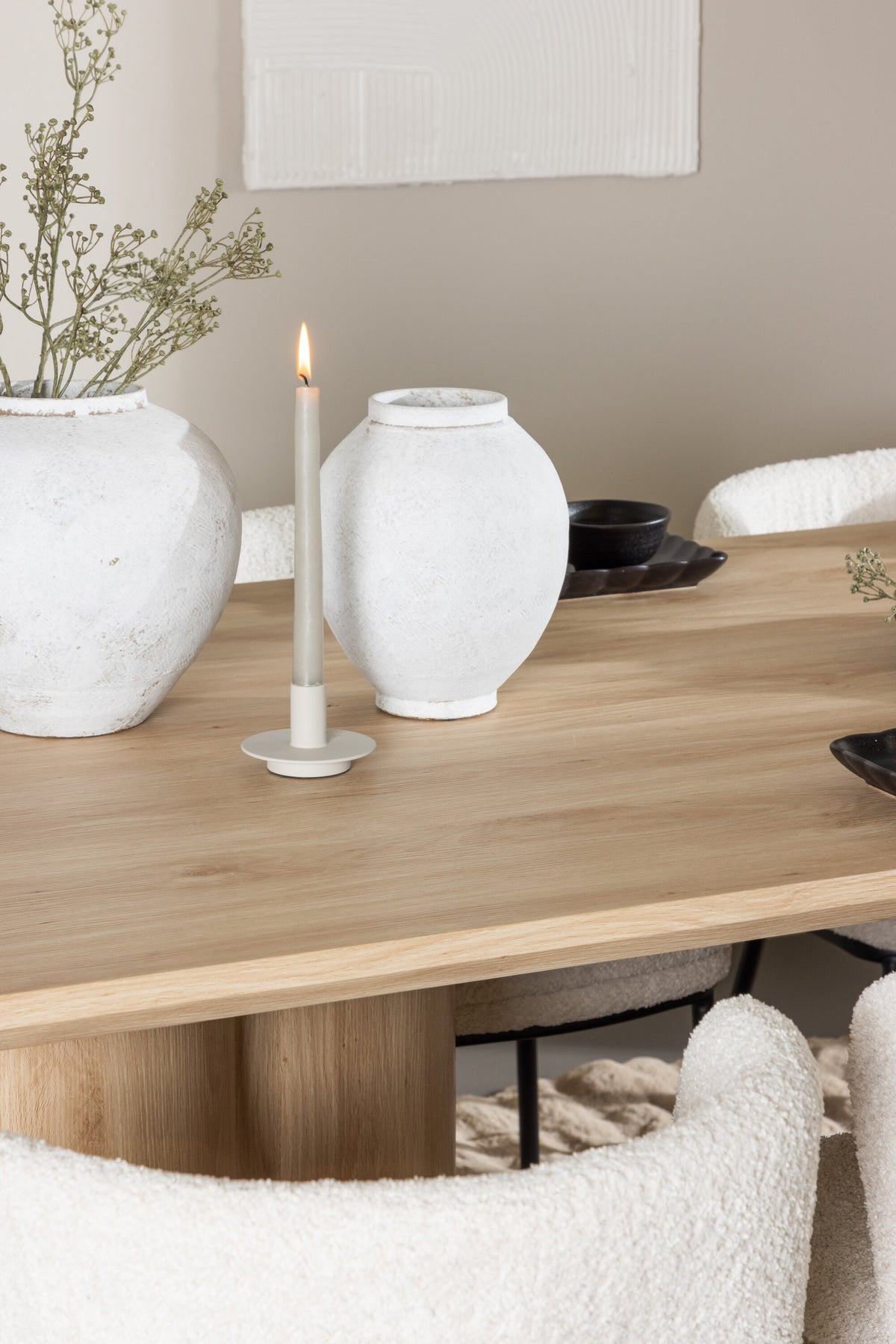 Olivia Matbord med Agnes Stolarna – MDF