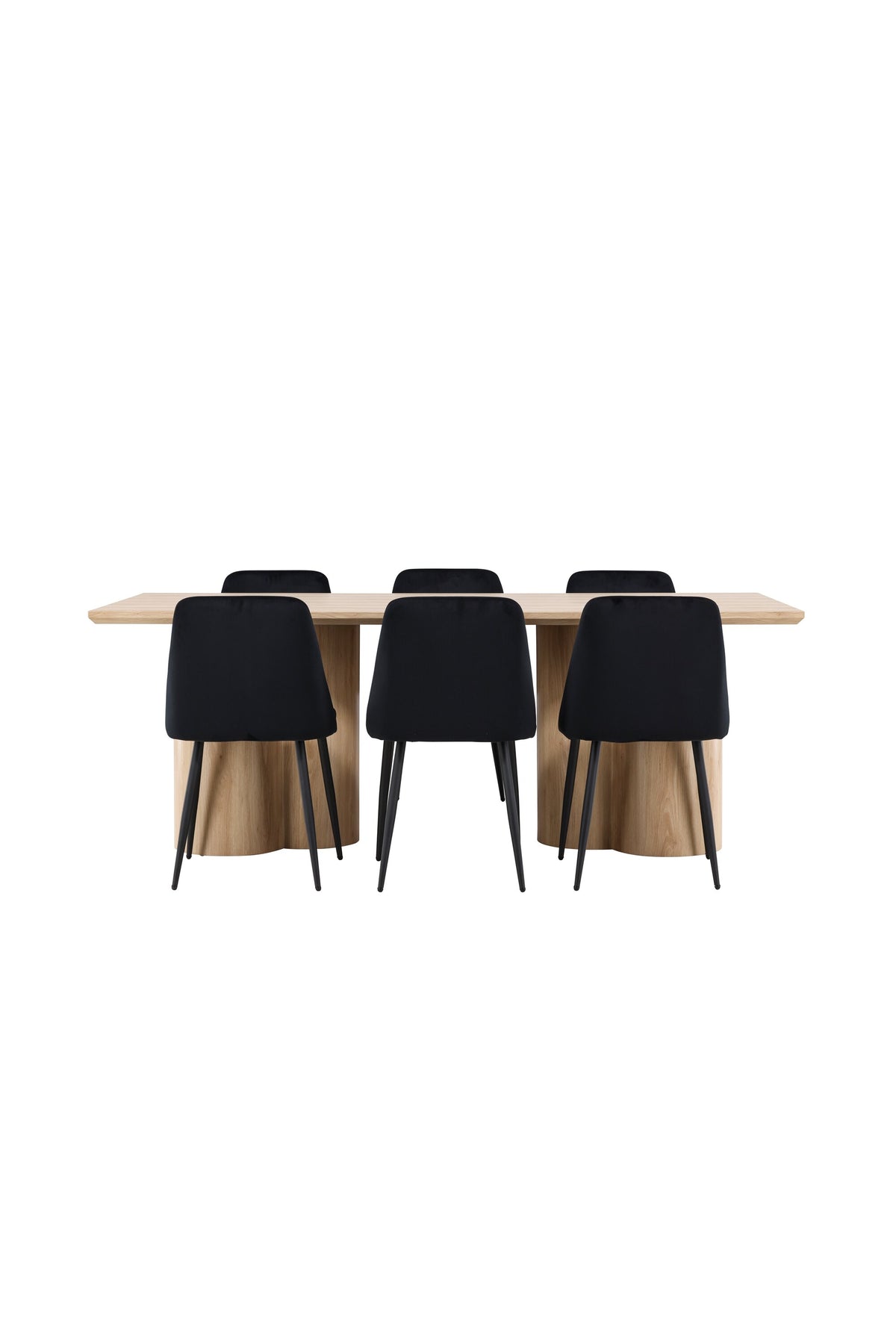 Olivia Matbord med Night Stolarna – MDF