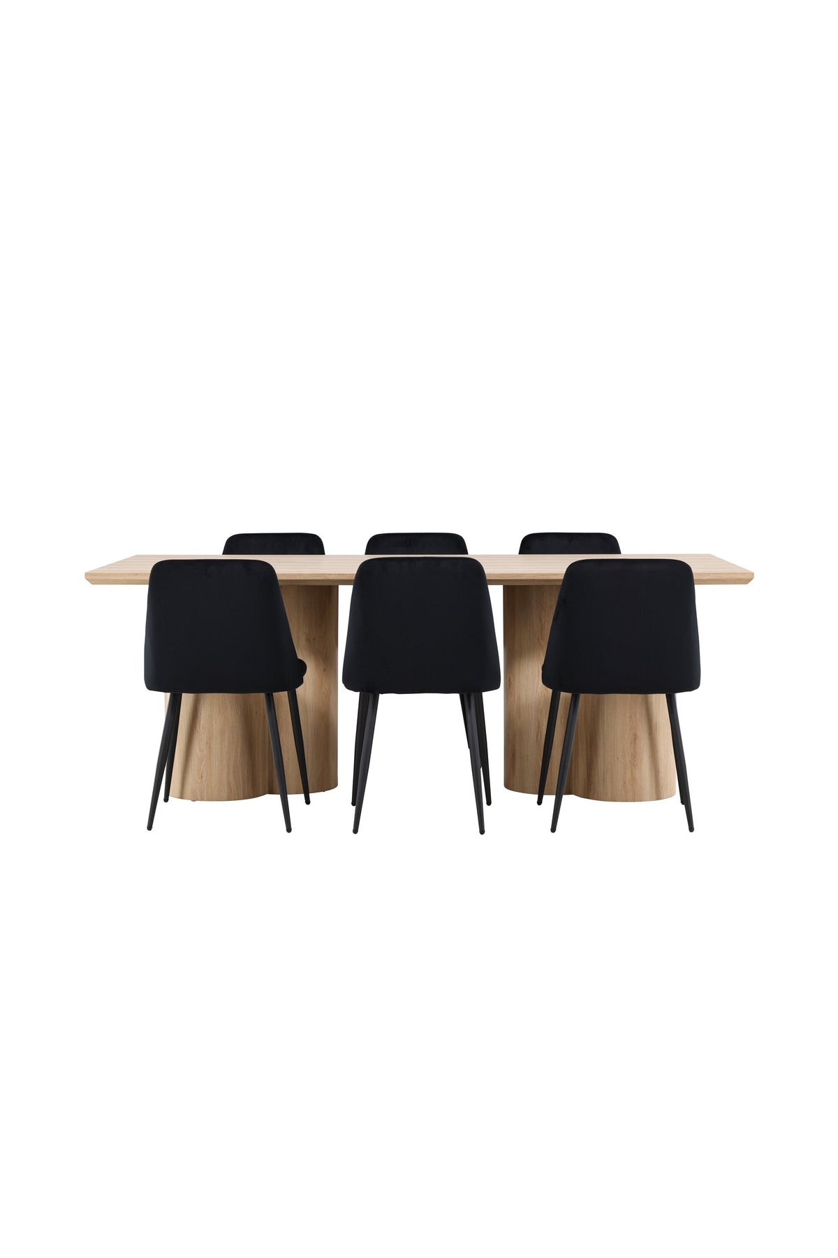 Olivia Matbord med Night Stolarna – MDF