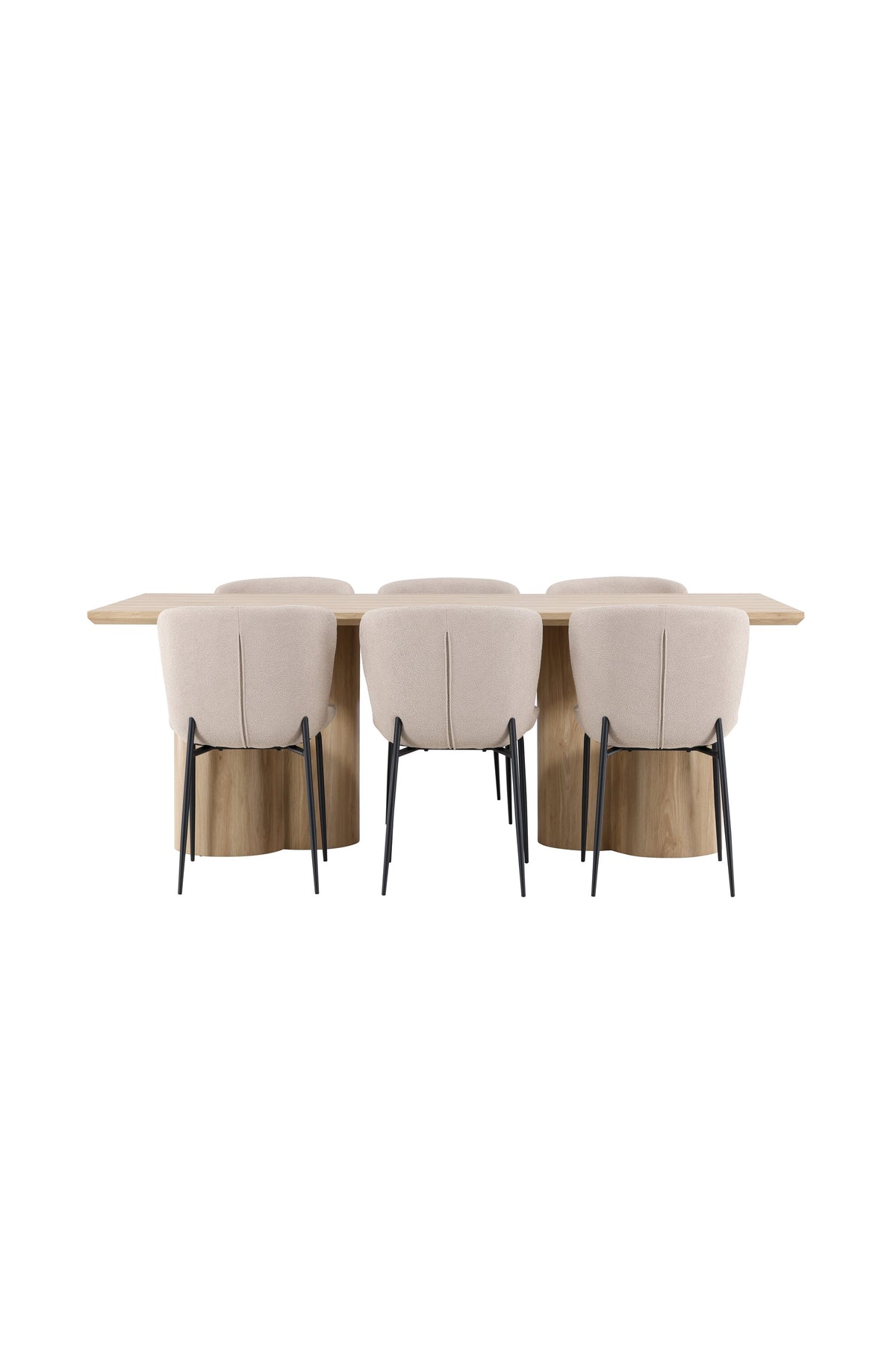 Olivia Matbord med Modesto Stolarna – MDF