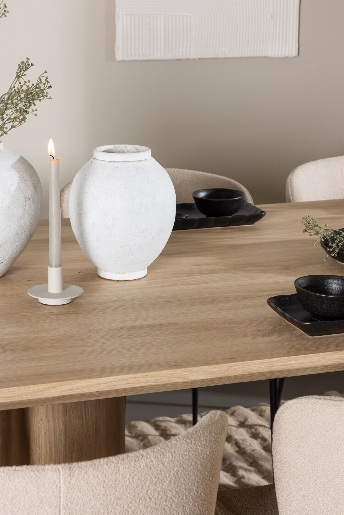 Olivia Matbord med Modesto Stolarna – MDF