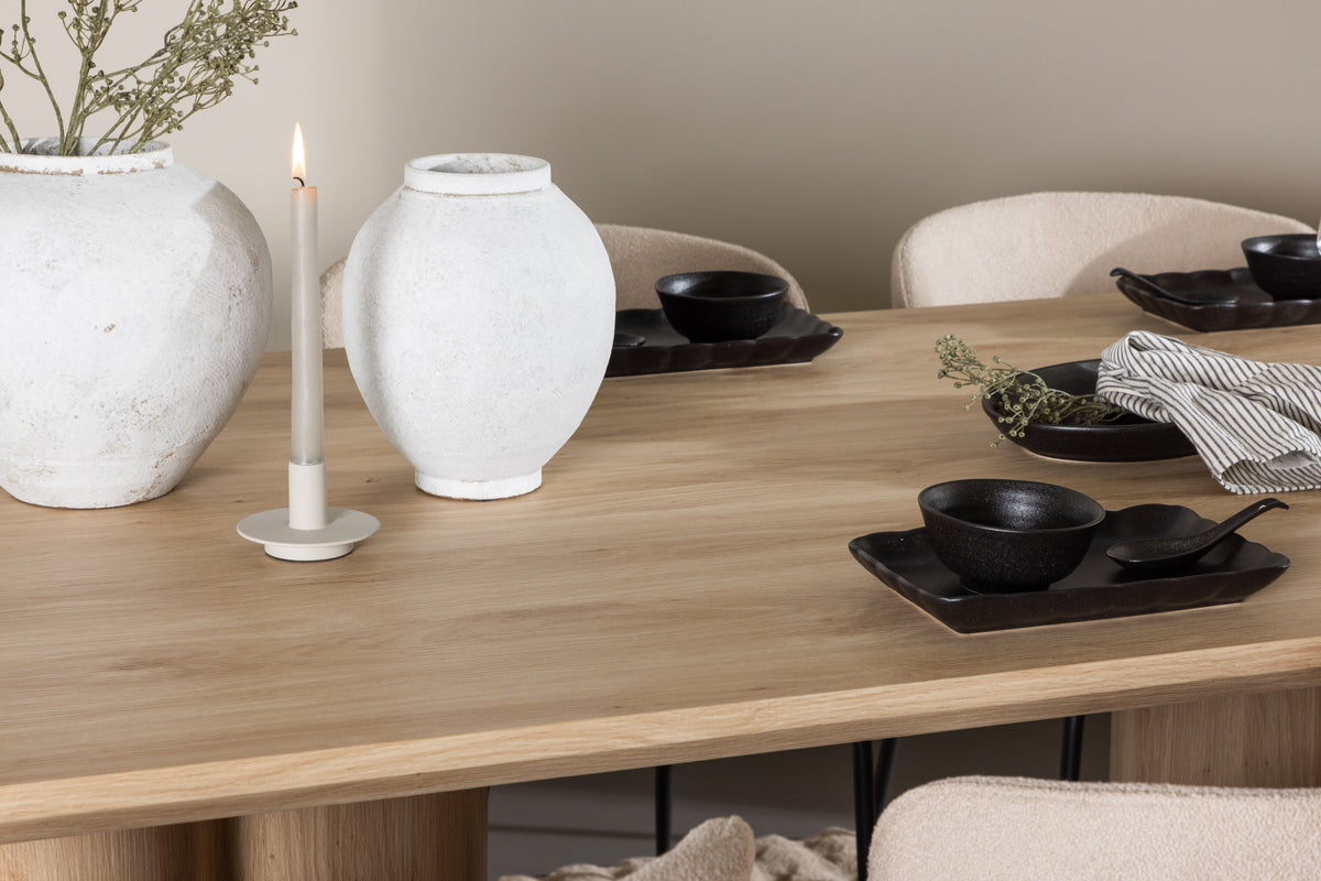 Olivia Matbord med Modesto Stolarna – MDF