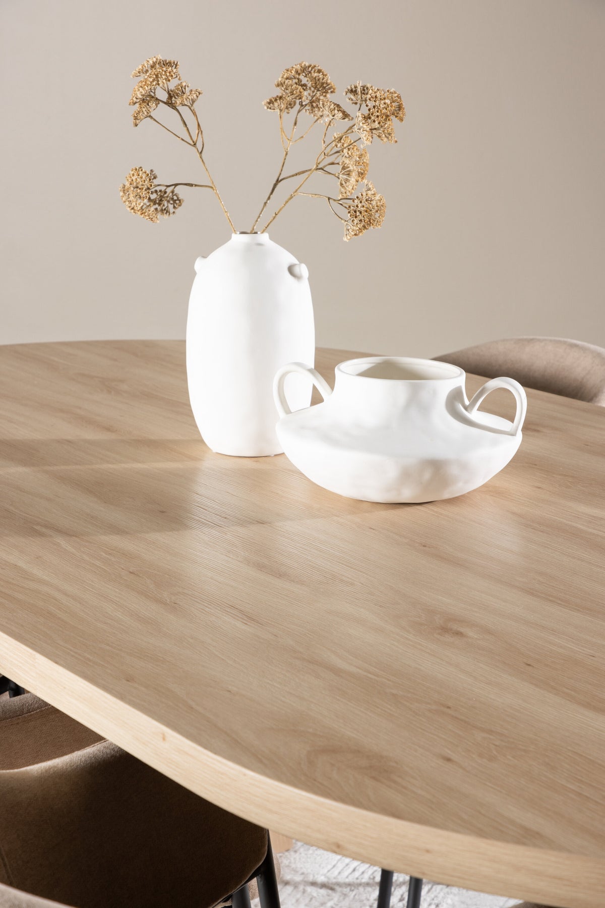 Bootcut Matbord med Evelina Stolarna – MDF