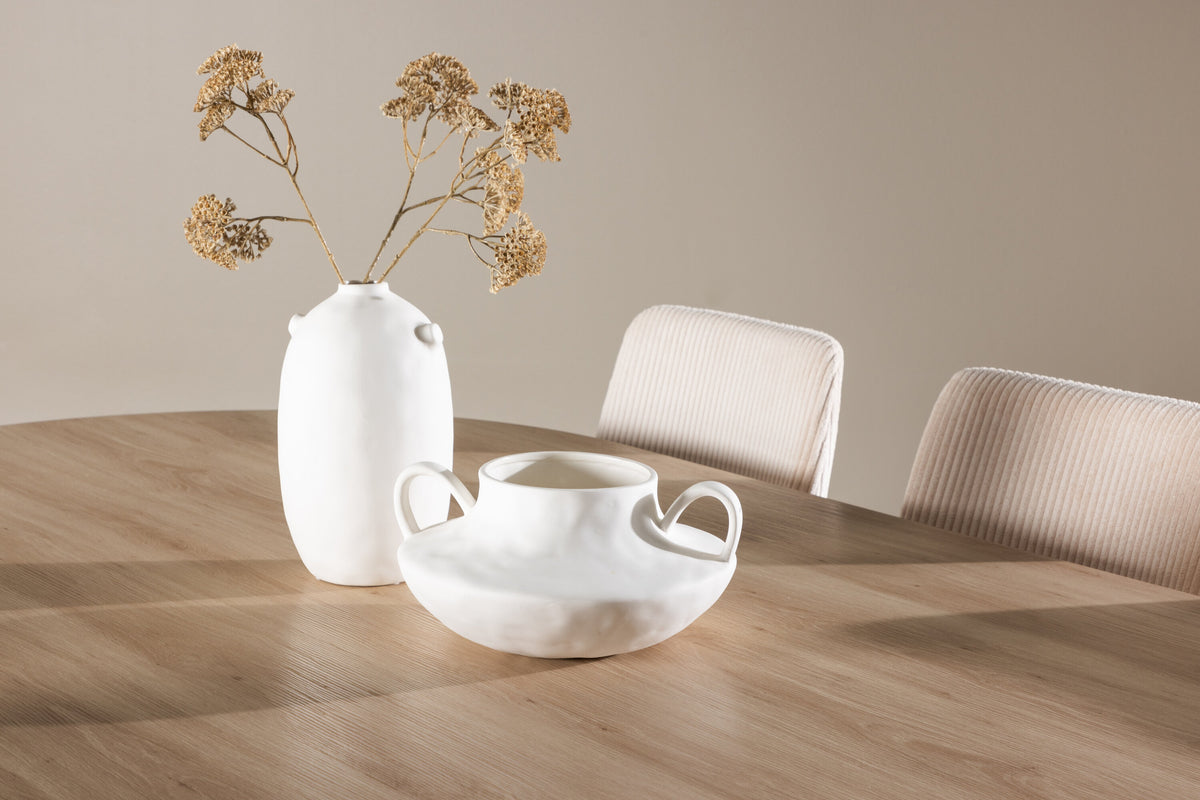 Bootcut Matbord med Leone Stolarna – MDF