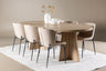 Bootcut Matbord med Modesto Stolarna – MDF