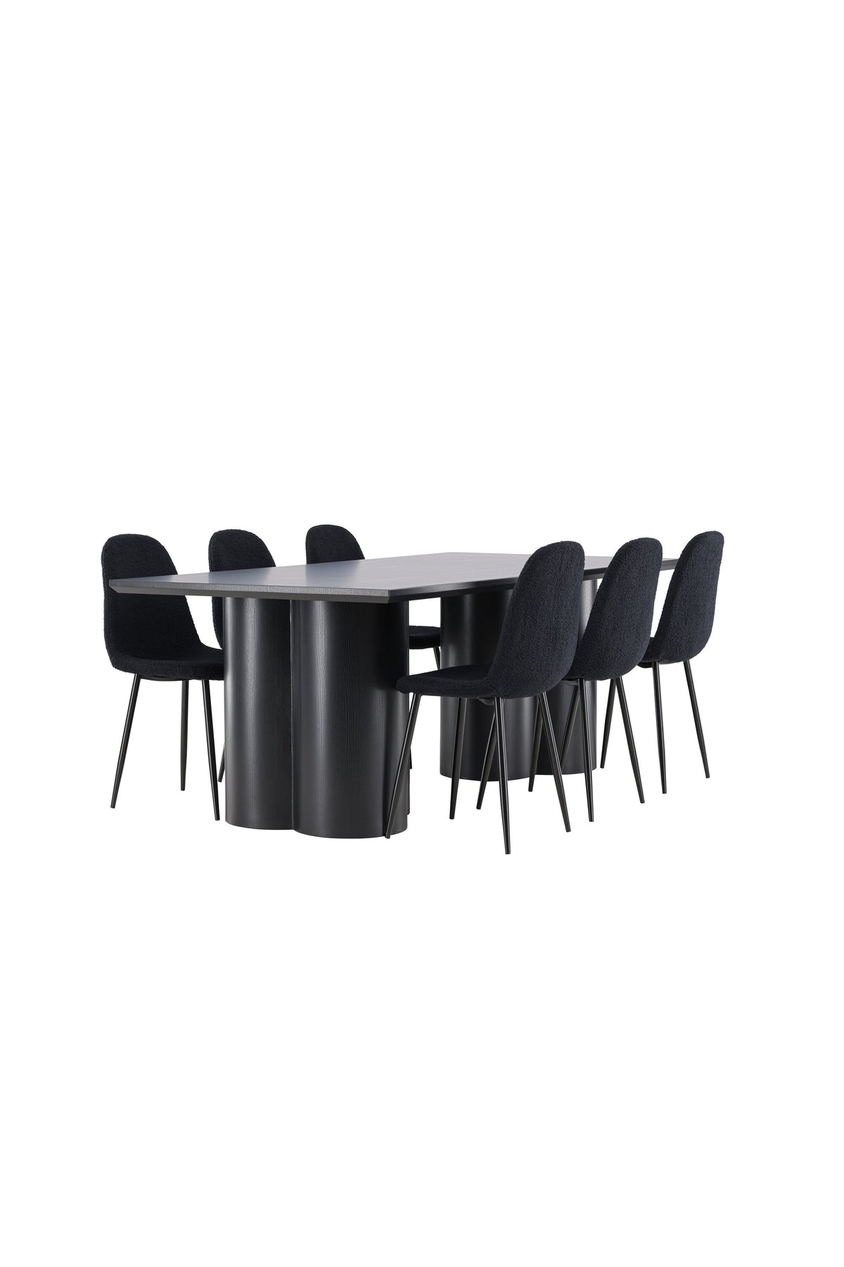 Olivia Matbord med Polar Stolarna – MDF
