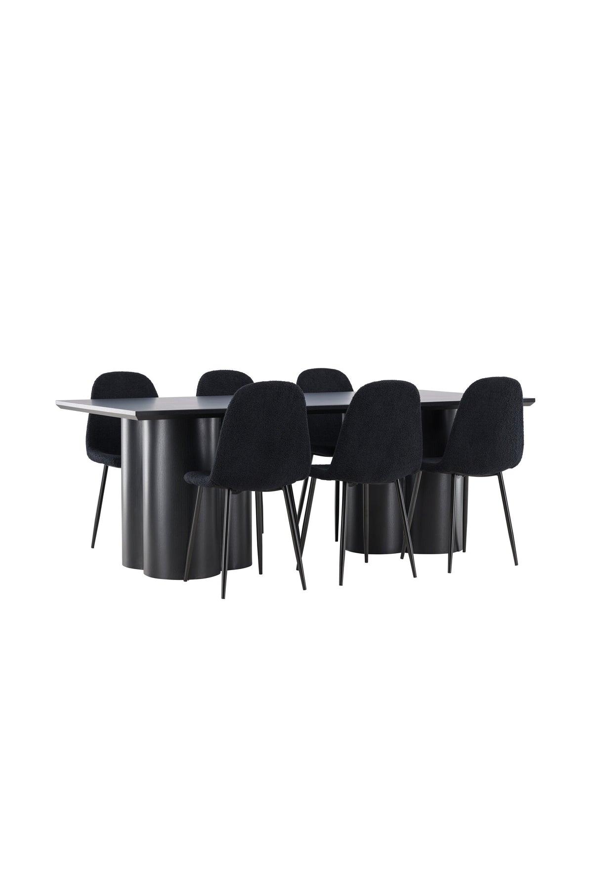 Olivia Matbord med Polar Stolarna – MDF