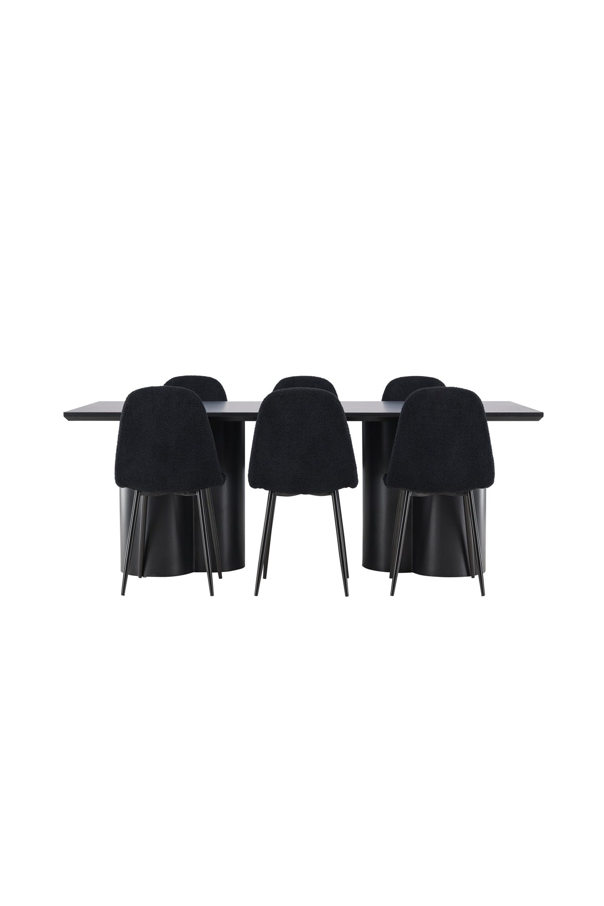 Olivia Matbord med Polar Stolarna – MDF