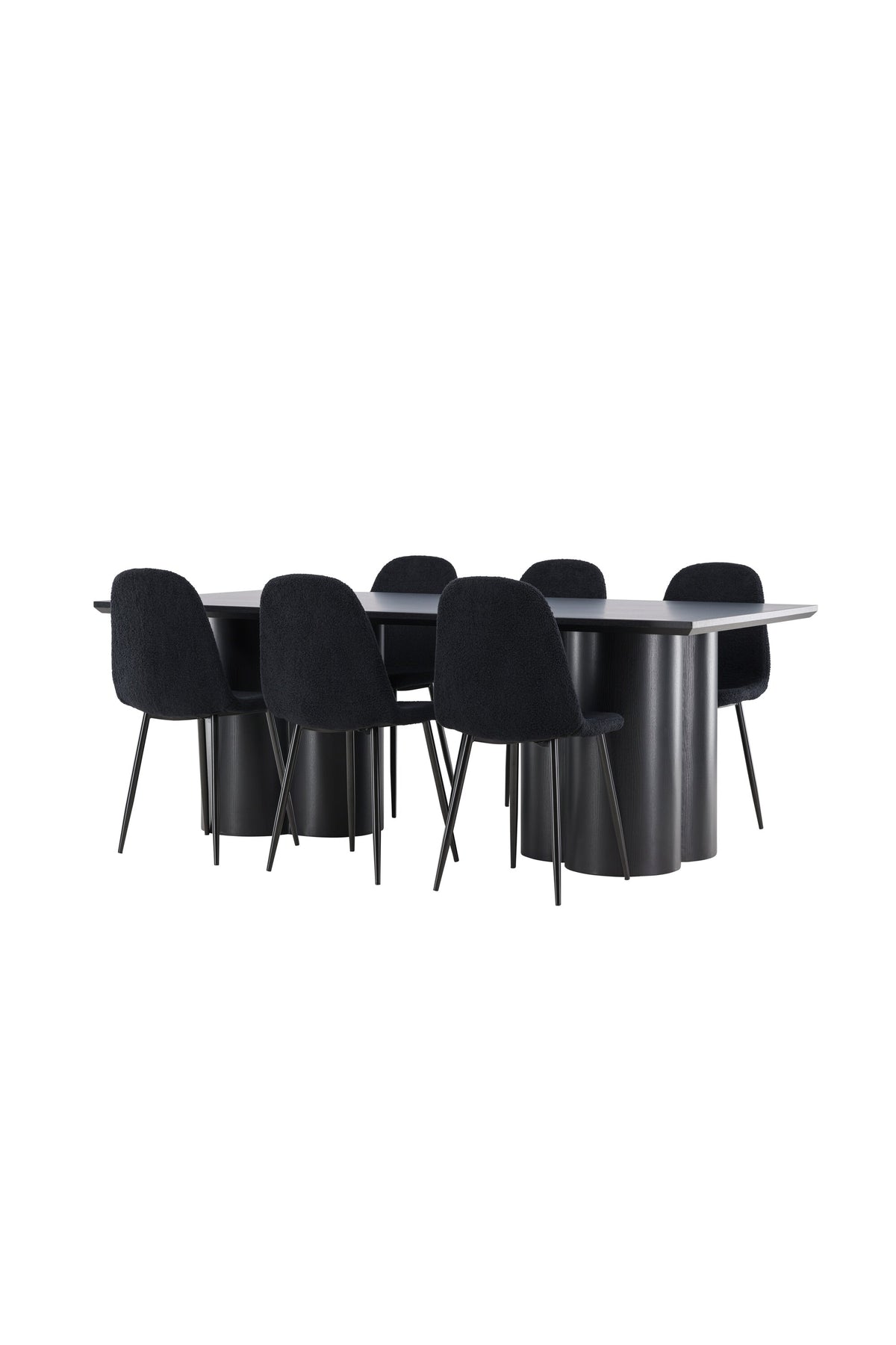 Olivia Matbord med Polar Stolarna – MDF