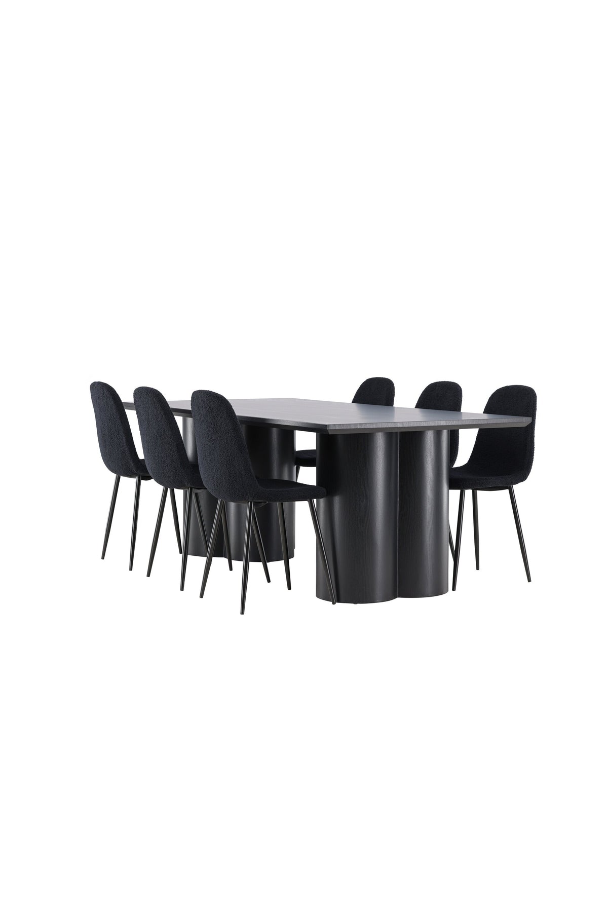 Olivia Matbord med Polar Stolarna – MDF