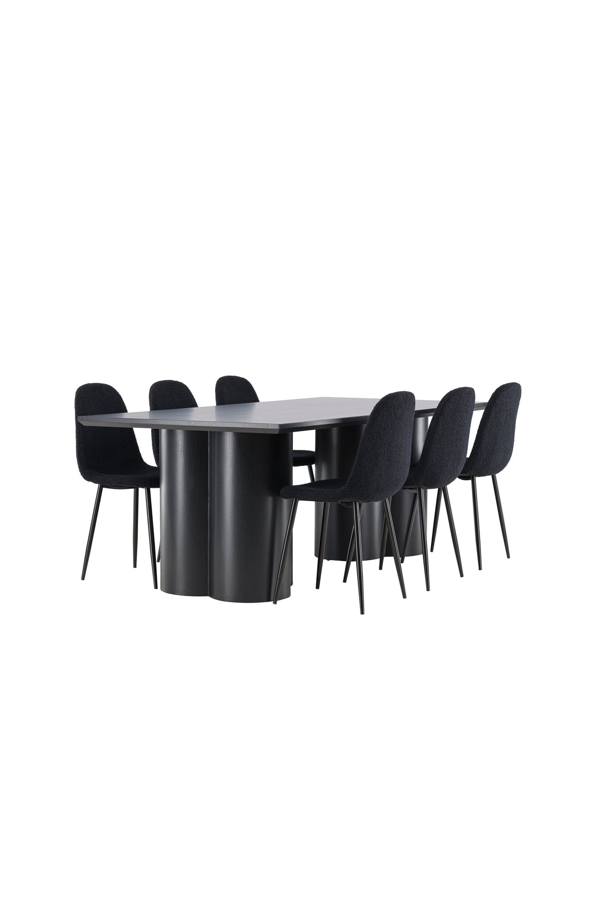 Olivia Matbord med Polar Stolarna – MDF