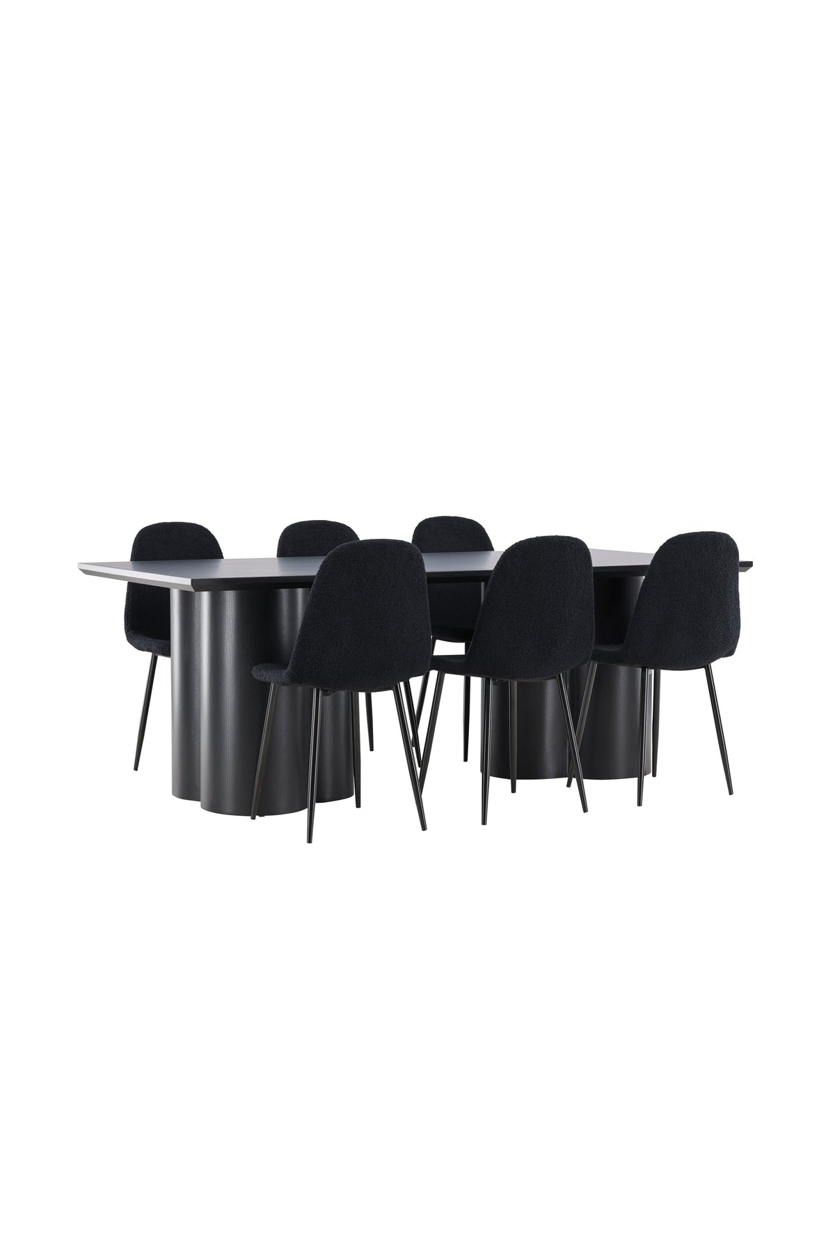 Olivia Matbord med Polar Stolarna – MDF