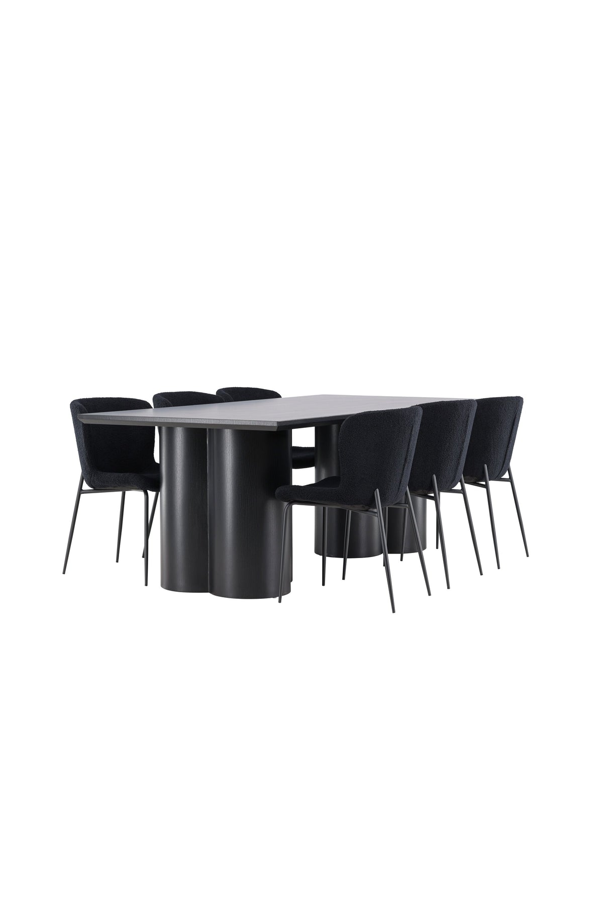 Olivia Matbord med Modesto Stolarna – MDF