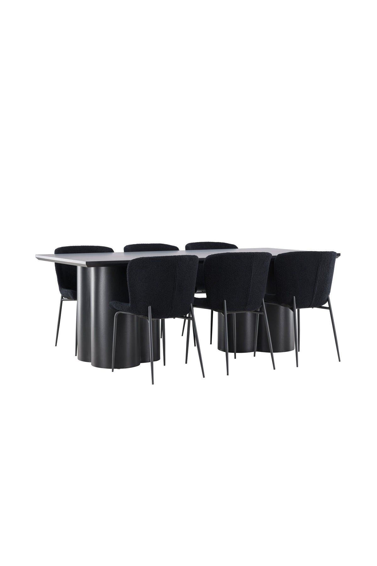 Olivia Matbord med Modesto Stolarna – MDF