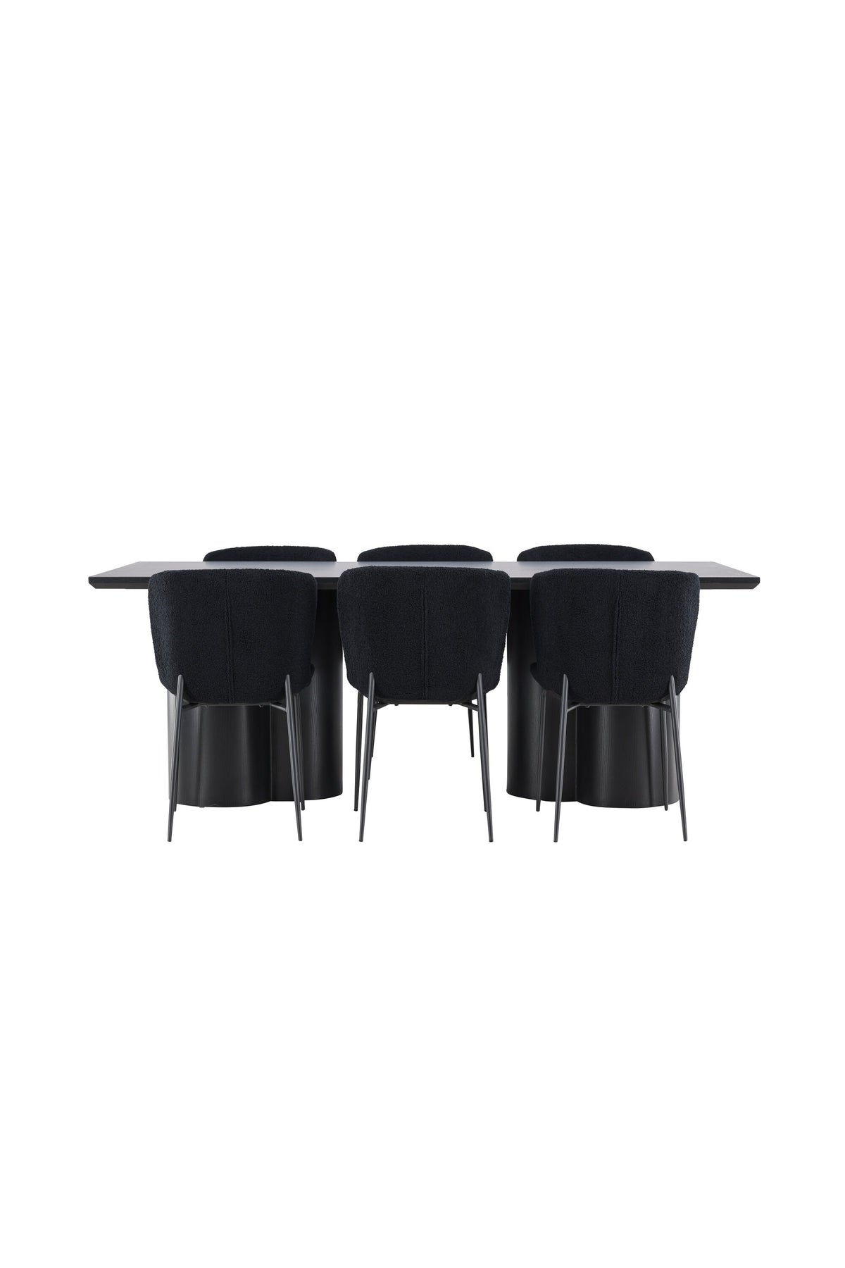 Olivia Matbord med Modesto Stolarna – MDF