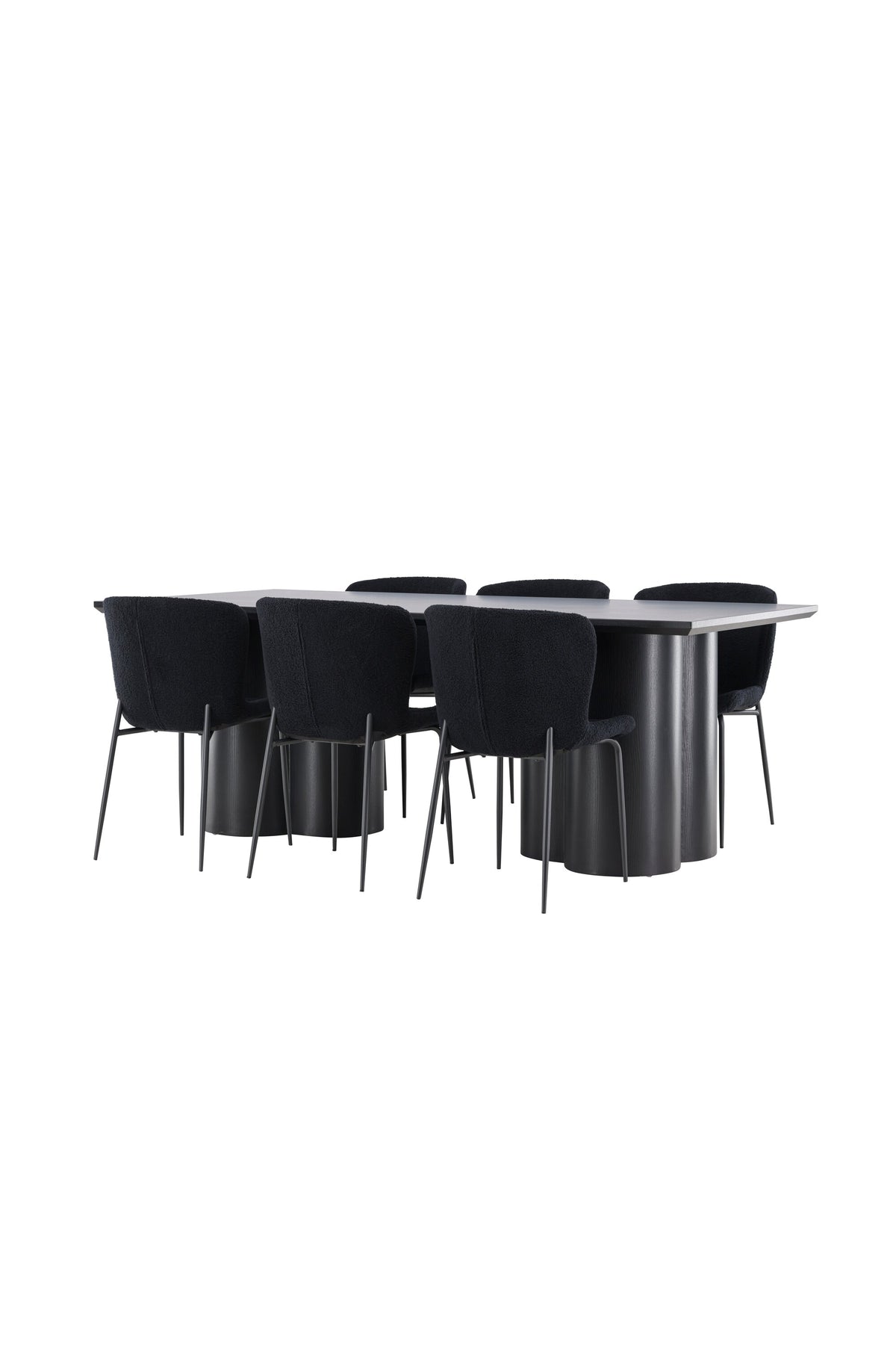 Olivia Matbord med Modesto Stolarna – MDF