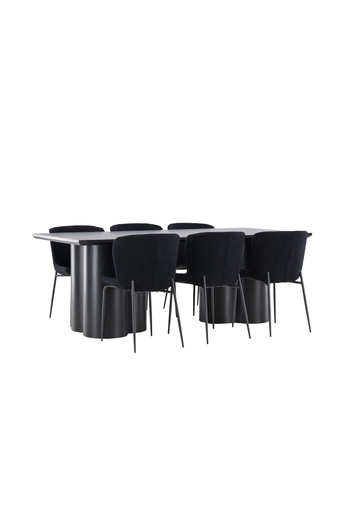 Olivia Matbord med Modesto Stolarna – MDF