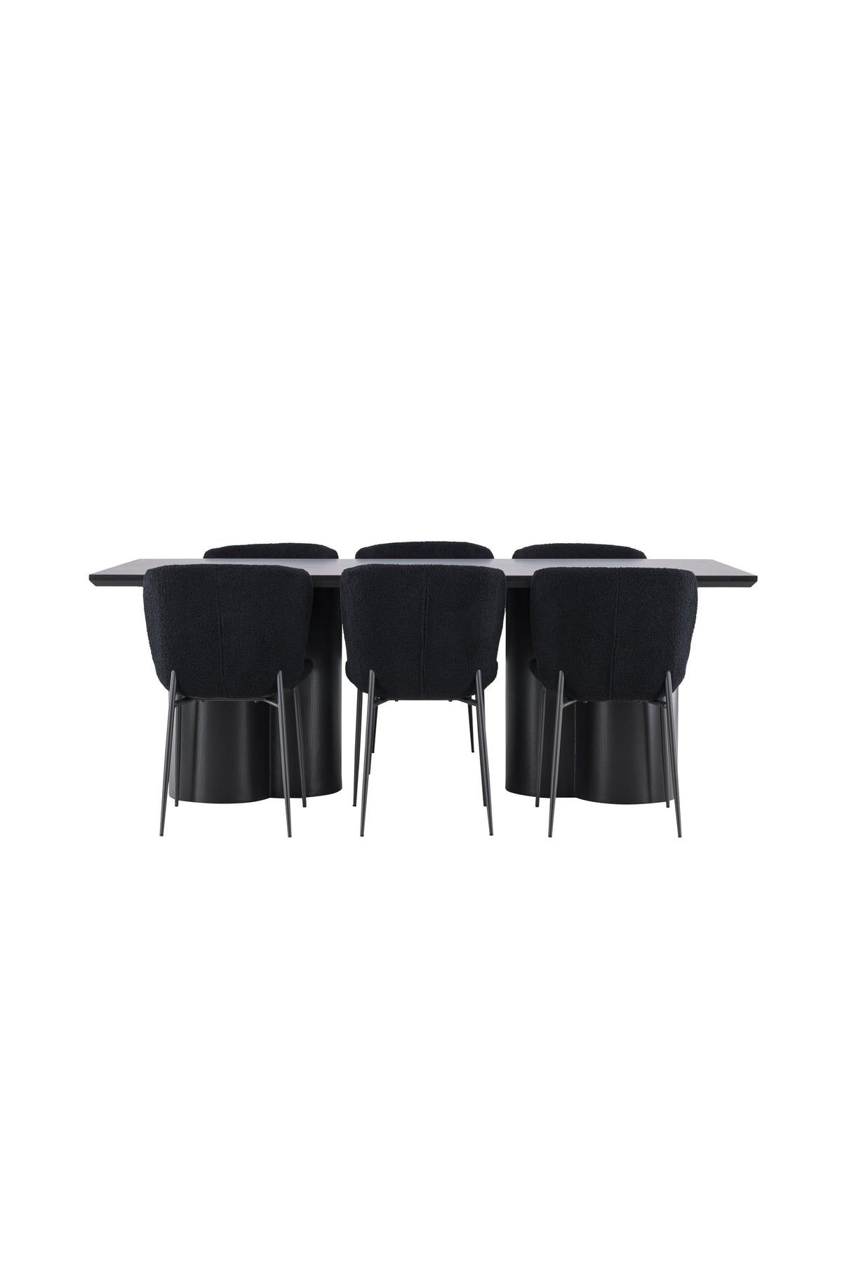 Olivia Matbord med Modesto Stolarna – MDF