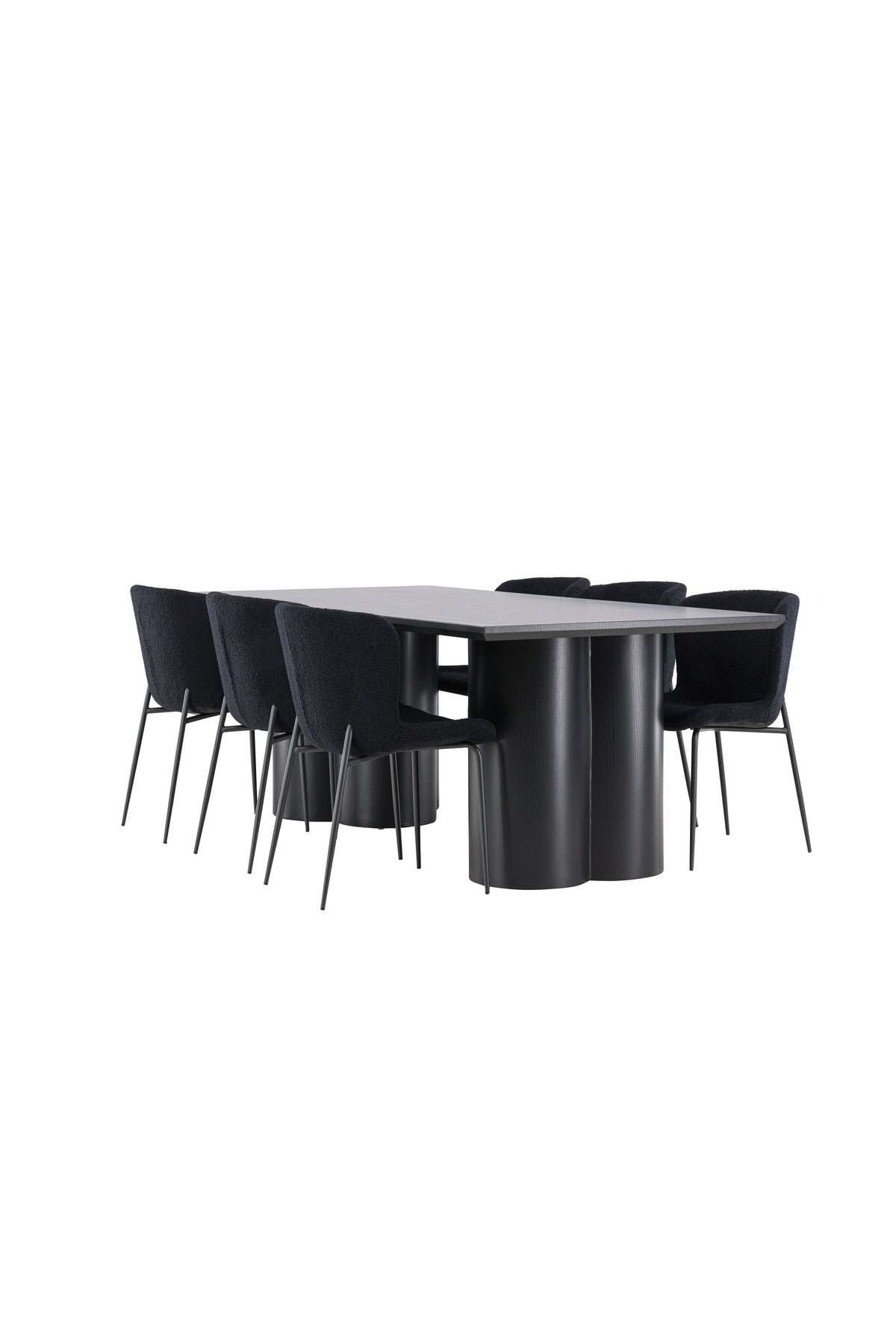 Olivia Matbord med Modesto Stolarna – MDF